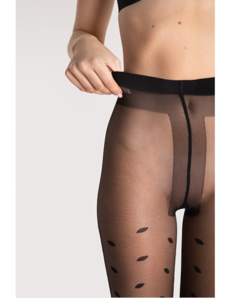 Patterned polka dot tights Fiore Sandy 15 DEN