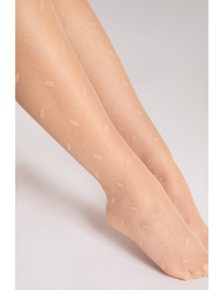 Patterned polka dot tights Fiore Sandy 15 DEN