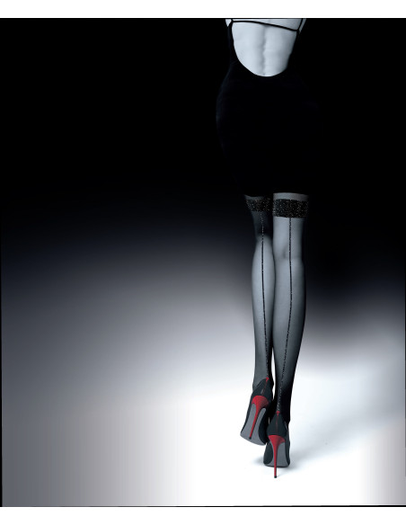 NOQ Moonlight 20 DEN Seamed Stockings Imitation Tights