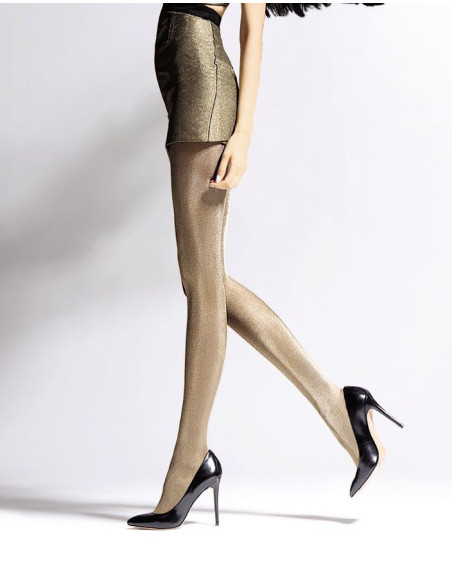 NOQ Brillance metallic sheen tights 50 den