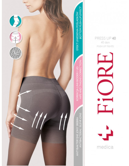 Butt-slimming tights Press Up 40 DEN