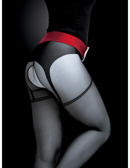 Women's tights with a hole NOQ Provoke 20 DEN