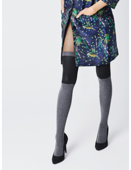 Tights imitating opaque stockings Fiore Piega 40 DEN