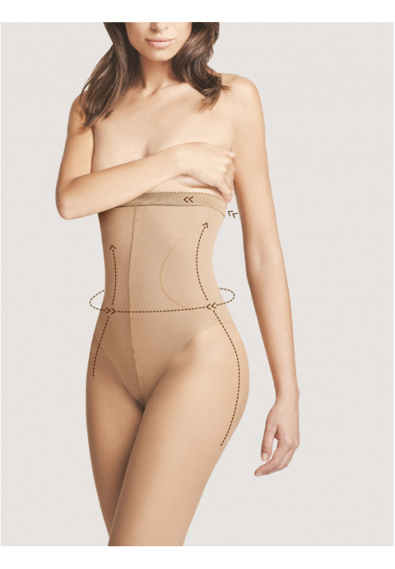 High condition corset tights 20den