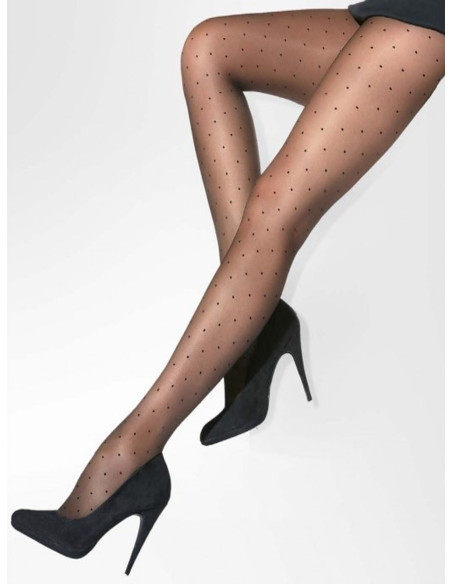 Adrian Pips 20 den polka dot tights
