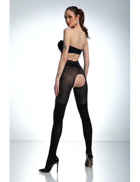 Amour Cat Girl Open Crotch Tights for Women