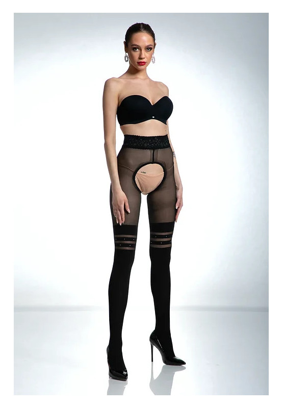 Venus open crotch tights Amour Venus 60-30 DEN