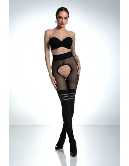 Venus open crotch tights Amour Venus 60-30 DEN