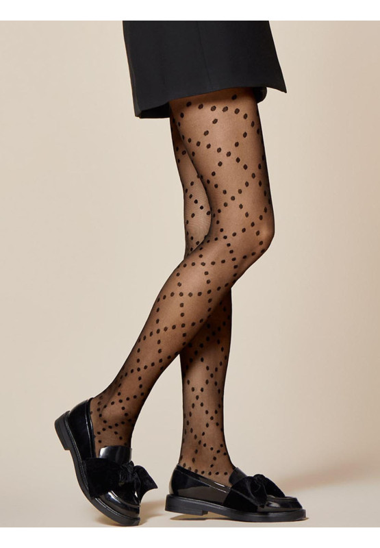 Fiore Wave 20 den polka dot tights