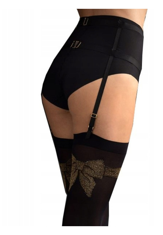 Fiote Tresor 40 den stockings with a bow