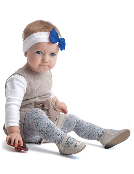 Children's tights NOQ Basia made of viscose