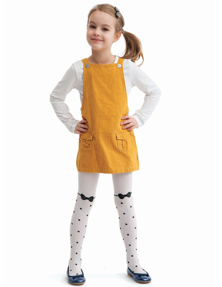 Inga Noq polka dot tights for girls