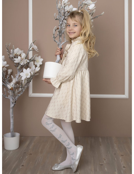 Iris children's tights with butterflies 40 den