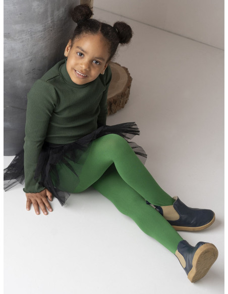 Girls' tights opaque microfiber 60 den