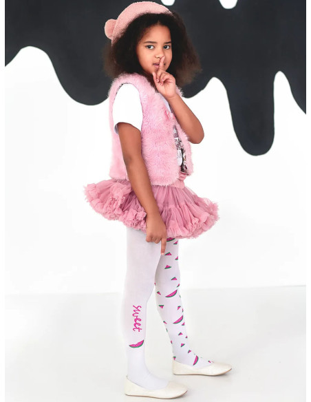 Children's tights with watermelon pattern 40 den